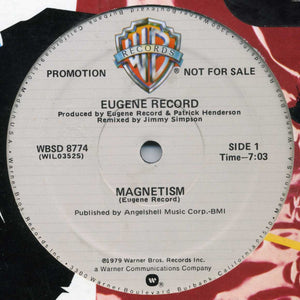 Eugene Record : Magnetism (12", Single, Promo)