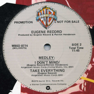 Eugene Record : Magnetism (12", Single, Promo)