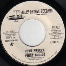 Load image into Gallery viewer, First Choice : Love Freeze (7", Promo)