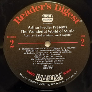 Arthur Fiedler : The Wonderful World Of Music (10xLP, Comp + Box)