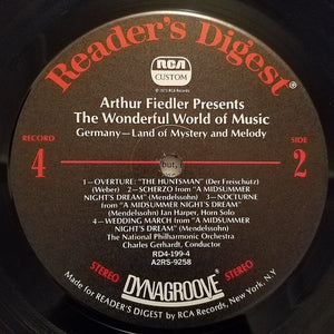 Arthur Fiedler : The Wonderful World Of Music (10xLP, Comp + Box)