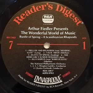 Arthur Fiedler : The Wonderful World Of Music (10xLP, Comp + Box)