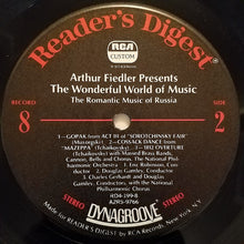 Load image into Gallery viewer, Arthur Fiedler : The Wonderful World Of Music (10xLP, Comp + Box)