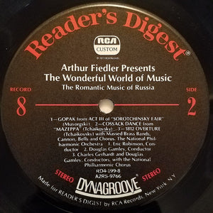 Arthur Fiedler : The Wonderful World Of Music (10xLP, Comp + Box)