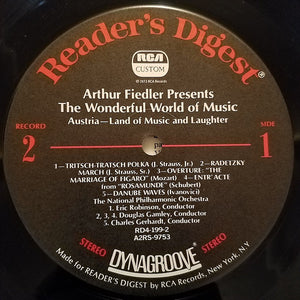 Arthur Fiedler : The Wonderful World Of Music (10xLP, Comp + Box)