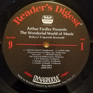 Arthur Fiedler : The Wonderful World Of Music (10xLP, Comp + Box)