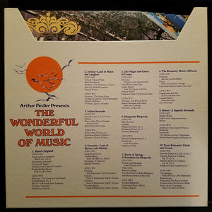 Arthur Fiedler : The Wonderful World Of Music (10xLP, Comp + Box)