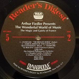 Arthur Fiedler : The Wonderful World Of Music (10xLP, Comp + Box)