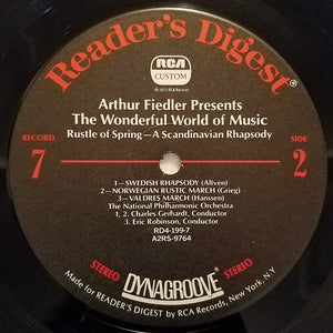 Arthur Fiedler : The Wonderful World Of Music (10xLP, Comp + Box)