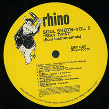Load image into Gallery viewer, Various : Soul Shots - Vol. 3 &quot;Soul Twist&quot; (Soul Instrumentals) (LP, Comp)