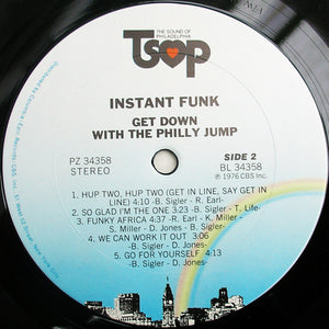 Instant Funk : Get Down With The Philly Jump (LP, Album)
