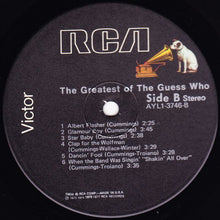 Load image into Gallery viewer, The Guess Who : The Greatest Of The Guess Who (LP, Comp, RE)