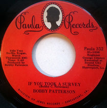 Load image into Gallery viewer, Bobby Patterson : Right On, Jody / If You Took A Survey (7&quot;)