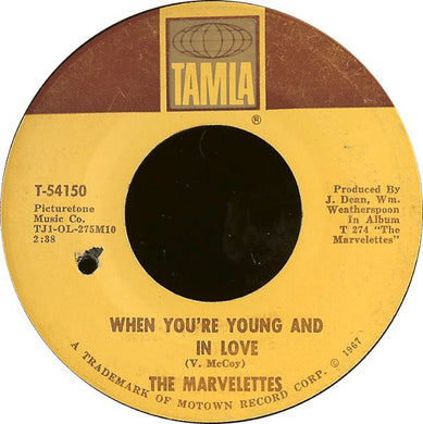 The Marvelettes : When You're Young And In Love (7