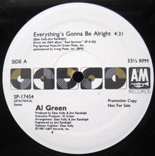 Load image into Gallery viewer, Al Green : Everything&#39;s Gonna Be Alright (12&quot;, Promo)