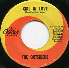 Load image into Gallery viewer, The Outsiders (4) : Girl In Love / What Makes You So Bad, You Weren't Brought Up That Way (7", Single, Scr)