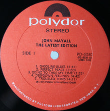 Load image into Gallery viewer, John Mayall : The Latest Edition (LP, Album, Gat)