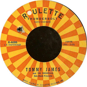 Tommy James & The Shondells : Hanky Panky / Thunderbolt (7", Single)