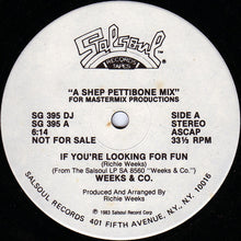 Load image into Gallery viewer, Weeks &amp; Co. : If You&#39;re Looking For Fun (12&quot;, Promo)