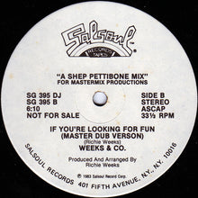 Load image into Gallery viewer, Weeks &amp; Co. : If You&#39;re Looking For Fun (12&quot;, Promo)