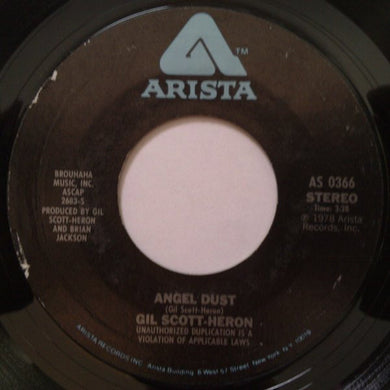 Gil Scott-Heron : Angel Dust (7