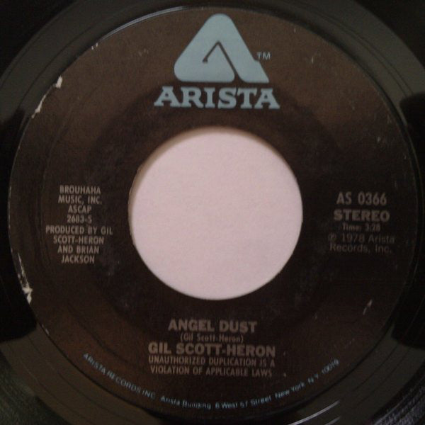 Gil Scott-Heron : Angel Dust (7