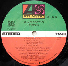 Load image into Gallery viewer, Gino Soccio : Closer (LP, Album, SP )