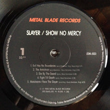 Load image into Gallery viewer, Slayer : Show No Mercy (LP, Album)