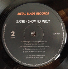 Load image into Gallery viewer, Slayer : Show No Mercy (LP, Album)
