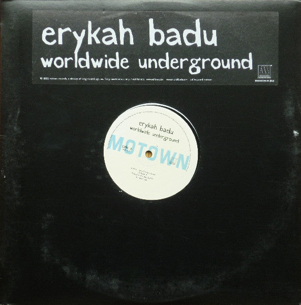 Erykah Badu : Worldwide Underground (LP, Album, Promo)