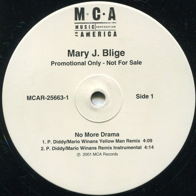 Mary J. Blige : No More Drama (Remix) (12