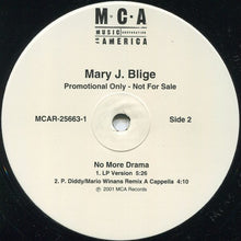 Load image into Gallery viewer, Mary J. Blige : No More Drama (Remix) (12&quot;, Promo)