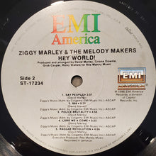 Load image into Gallery viewer, Ziggy Marley And The Melody Makers : Hey World (LP, Album)