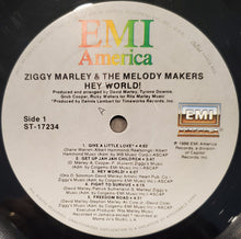 Load image into Gallery viewer, Ziggy Marley And The Melody Makers : Hey World (LP, Album)