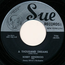 Load image into Gallery viewer, Bobby Hendricks With Jimmy Oliver&#39;s Orchestra : Itchy Twitchy Feeling / A Thousand Dreams (7&quot;, Single)