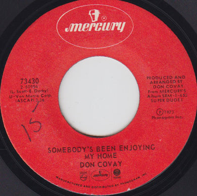 Don Covay : Somebody's Been Enjoying My Home / Bad Mouthing (7