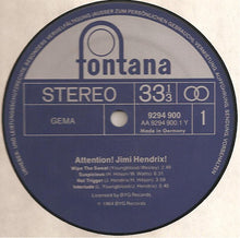 Load image into Gallery viewer, Jimi Hendrix : Attention! Jimi Hendrix! (LP, Comp)