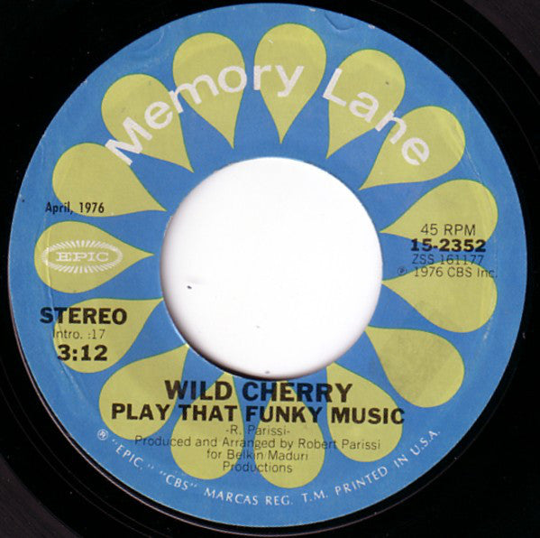 Wild Cherry : Play That Funky Music / Hot To Trot (7