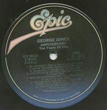 Load image into Gallery viewer, George Jones (2) : Anniversary - Ten Years Of Hits (2xLP, Comp, Car)