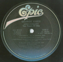 Load image into Gallery viewer, George Jones (2) : Anniversary - Ten Years Of Hits (2xLP, Comp, Car)