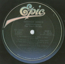 Load image into Gallery viewer, George Jones (2) : Anniversary - Ten Years Of Hits (2xLP, Comp, Car)
