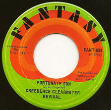 Load image into Gallery viewer, Creedence Clearwater Revival : Fortunate Son / Down On The Corner (7", Single, Ind)