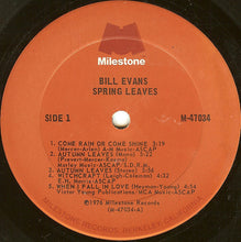 Load image into Gallery viewer, Bill Evans : Spring Leaves (2xLP, Comp, Mono)