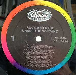 Rock And Hyde : Under The Volcano (LP, Album, Spe)