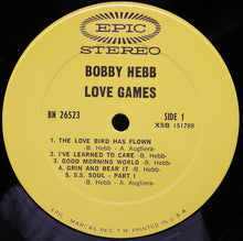 Load image into Gallery viewer, Bobby Hebb : Love Games (LP, Album)
