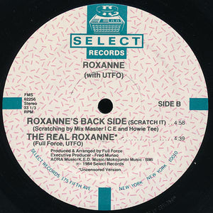 The Real Roxanne With UTFO : The Real Roxanne (12")