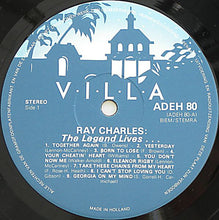 Load image into Gallery viewer, Ray Charles : The Legend Lives... (LP, Comp, Gat)