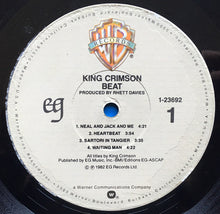 Load image into Gallery viewer, King Crimson : Beat (LP, Album, Win)