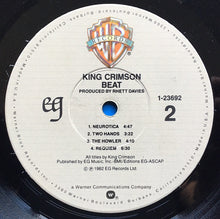 Load image into Gallery viewer, King Crimson : Beat (LP, Album, Win)