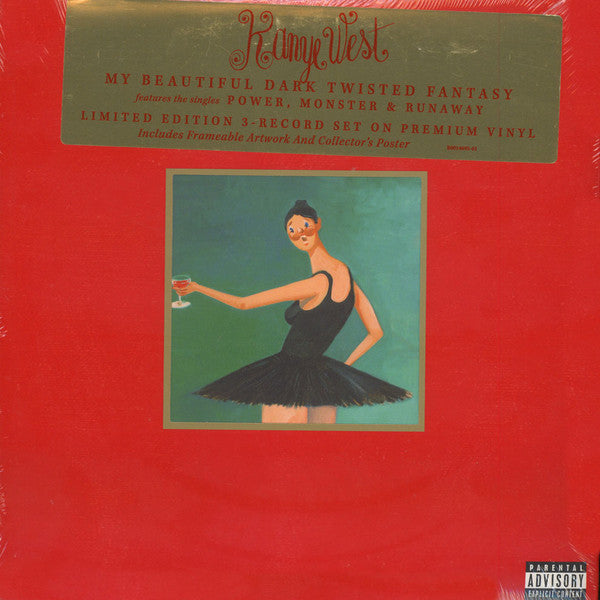 Buy Kanye West : My Beautiful Dark Twisted Fantasy (3xLP, Album